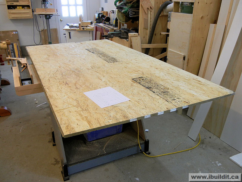 5/8 inch OSB for making a stool